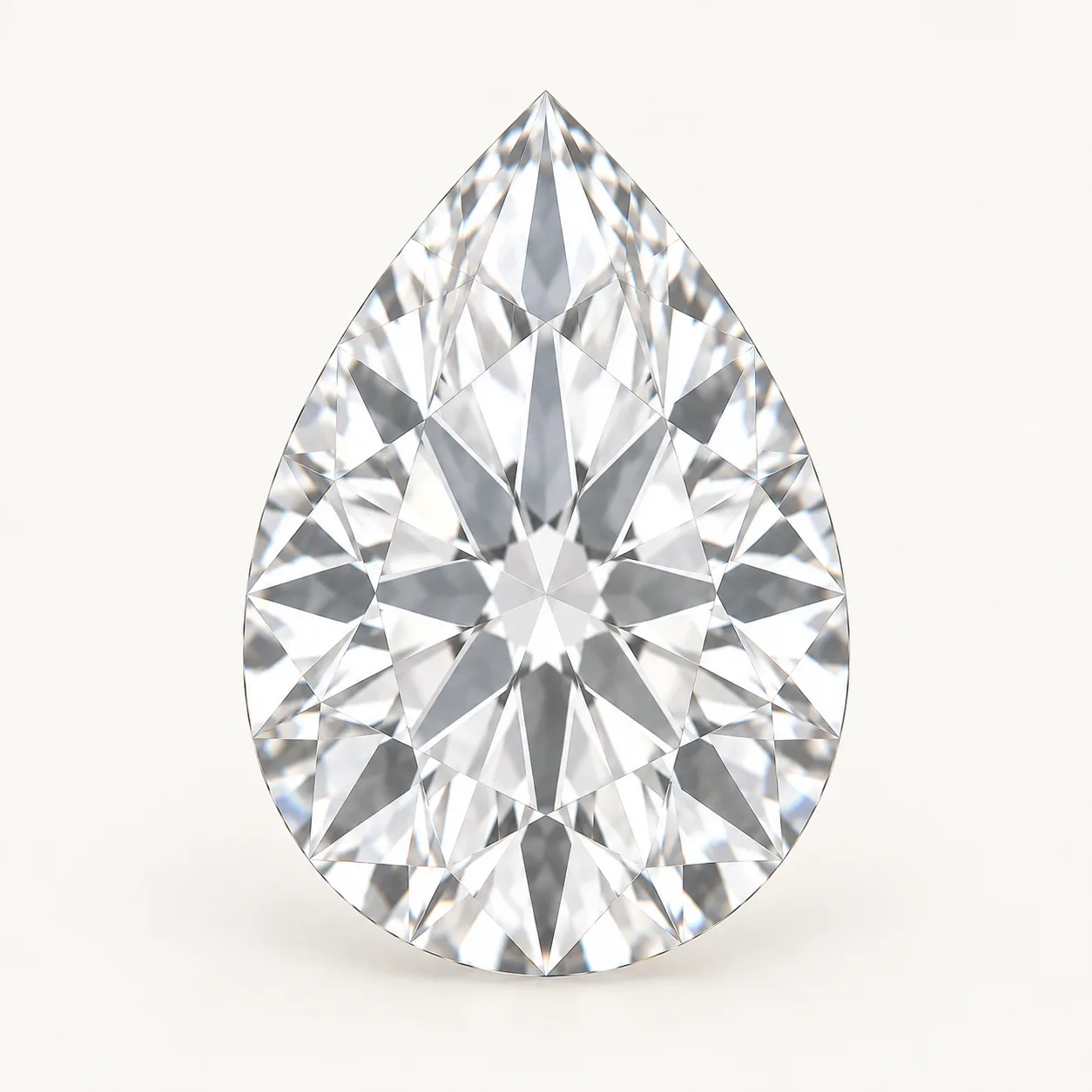 Loose pear diamond